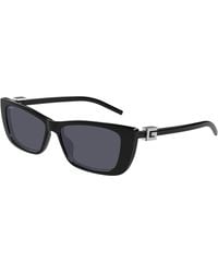 Gucci - Gg1681S Crystal Slim Cat Eye Sunglasses - Lyst