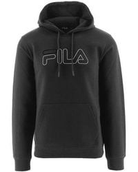 Fila - Charcoal Marl Zack Hoodie - Lyst