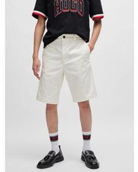 HUGO - Open Darik241 Regular Slim Leg Short - Lyst