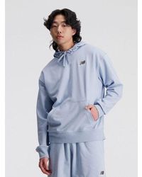 New Balance - Light Arctic Uni-Ssentials French Terry Hoodie - Lyst