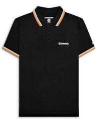 Lambretta - Stone Triple Tipped Polo Shirt - Lyst