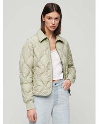Superdry - Sulphine Studios Cropped Liner Jacket - Lyst