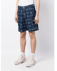 BBCICECREAM - Diamonds & Dollars Printed Denim Shorts - Lyst