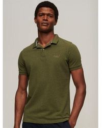 Superdry - Thrift Marl Classic Pique Polo Shirt - Lyst