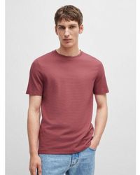 BOSS - Open Tiburt 240 T-Shirt - Lyst