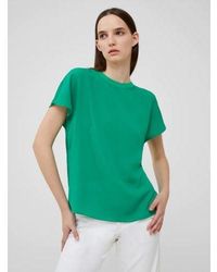 French Connection - Jelly Bean Crepe Light Crew Neck Top - Lyst