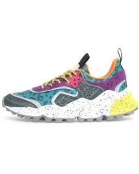 Flower Mountain - Animal Print Military Bottle Kotetsu Trainer - Lyst