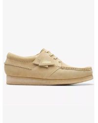 Clarks - Maple Suede Wallabee Boat Boot - Lyst