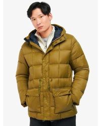 Barbour - North Fell Baffle Quilt Coat - Lyst