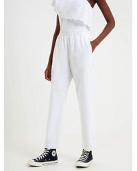 French Connection - Linen Alania Lyocell Blend Trousers - Lyst