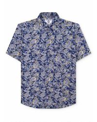 Lambretta - Paisley Short Sleeve Shirt - Lyst