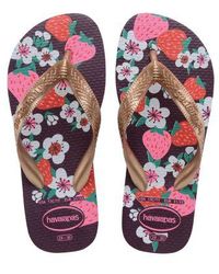 Havaianas - Flores Flip Flop - Lyst
