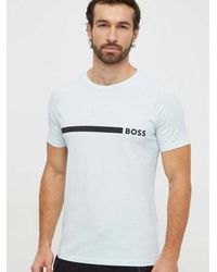 BOSS - Light Pastel Rn Slim Fit T-Shirt - Lyst