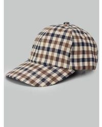 Aquascutum - Club Check Iconic Baseball Cap - Lyst