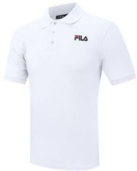 Fila - Otis Graphic Polo Shirt - Lyst