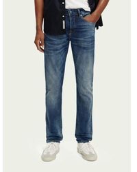 Scotch & Soda - Cloud Of Smoke Essentials Ralston Slim Fit Jean - Lyst