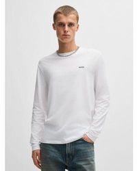 HUGO - Derol222 Long Sleeve T-Shirt - Lyst