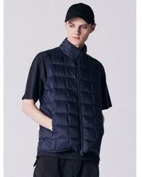 Taion - Hi Neck Zip Down Gilet - Lyst