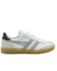 Gola - Air Gum Viper Leather Trainer - Lyst