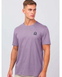 Sandbanks - Lilac Badge Logo T-Shirt - Lyst