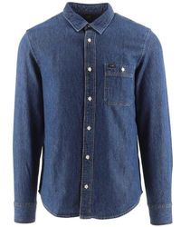 Lee Jeans - Mid Stone Sure Shirt - Lyst
