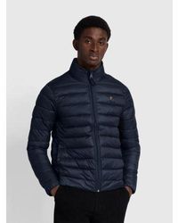 Farah - True Joel Wadded Coat - Lyst