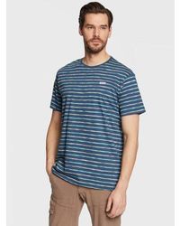 Guess - Honest Space Striped Patch T-Shirt - Lyst