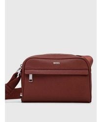 BOSS - Open Zair Crossbody Bag - Lyst