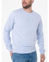 Guess - Astral Pale Multicolour Logo Sweatshirt - Lyst