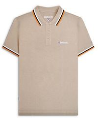 Lambretta - Cashew Triple Tipped Polo Shirt - Lyst