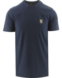 Belstaff - Dark Ink Cotton Jersey T-Shirt - Lyst