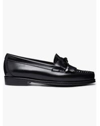 G.H. Bass & Co. - Leather Easy Weejun Esther Bow Loafer - Lyst