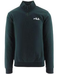 Fila - Mediterranean Adam Quarter Zip Sweatshirt - Lyst