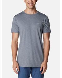 Columbia - City Heather Tech Trail Graphic T-Shirt - Lyst