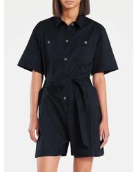 Paul Smith - Inky Button-Up Jumpsuit - Lyst