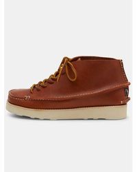 Yogi Footwear - Burnt Fairfield Leather Boot - Lyst
