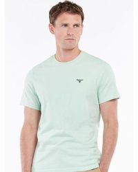 Barbour - Dusty Mint Essential Sports T-Shirt - Lyst