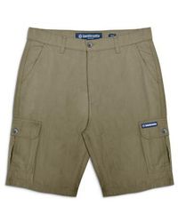 Lambretta - Khaki Cargo Short - Lyst