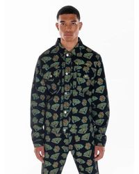 BBCICECREAM - Heat Map Diamonds & Dollars Denim Jacket - Lyst