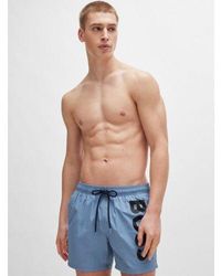 BOSS - Open Octopus Swim Short - Lyst