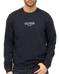 Guess - Smart Multicolour Logo Sweatshirt - Lyst