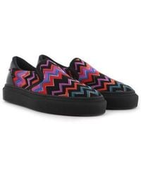 Missoni - Multicoloured Slip-On Trainer - Lyst
