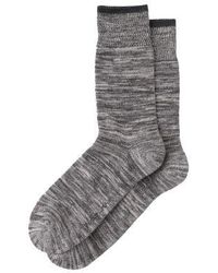 Nudie Jeans - Dark Rasmusson Multi Yarn Sock - Lyst