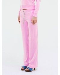 Juicy Couture - Begonia Classic Velour Track Pant - Lyst