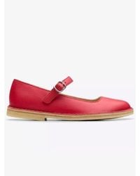 Clarks - Leather Desert Jane Shoe - Lyst