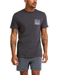 Deus Ex Machina - Anthracite Beam T-Shirt - Lyst