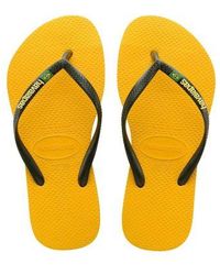Havaianas - Kids Banana Logo Slim Flip Flop - Lyst
