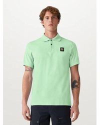 Belstaff - New Leaf Cotton Pique Polo Shirt - Lyst