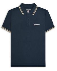 Lambretta - Cinder Twin Tipped Polo Shirt - Lyst