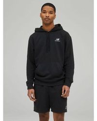 New Balance - Uni-Ssentials French Terry Hoodie - Lyst